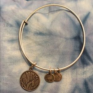 Alex And Ani Silver Sister Bracelet